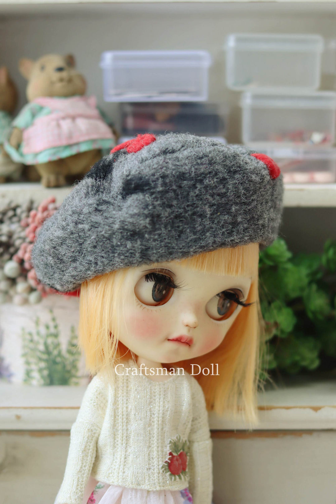 Blythe Hat/Pullip Hat/beret/B1144/