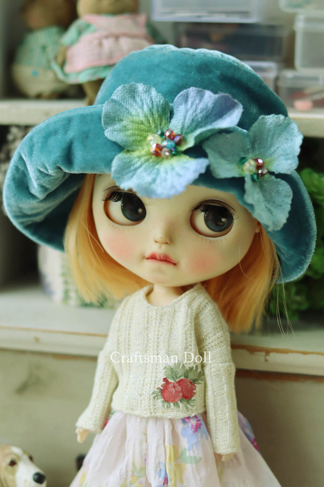 Blythe Hat/Pullip Hat/bucket hat/B1152/