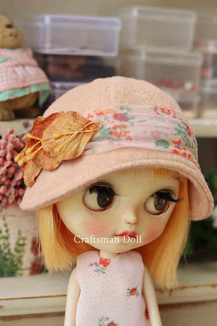 Blythe Hat/Pullip Hat/cloche hat/B1148/