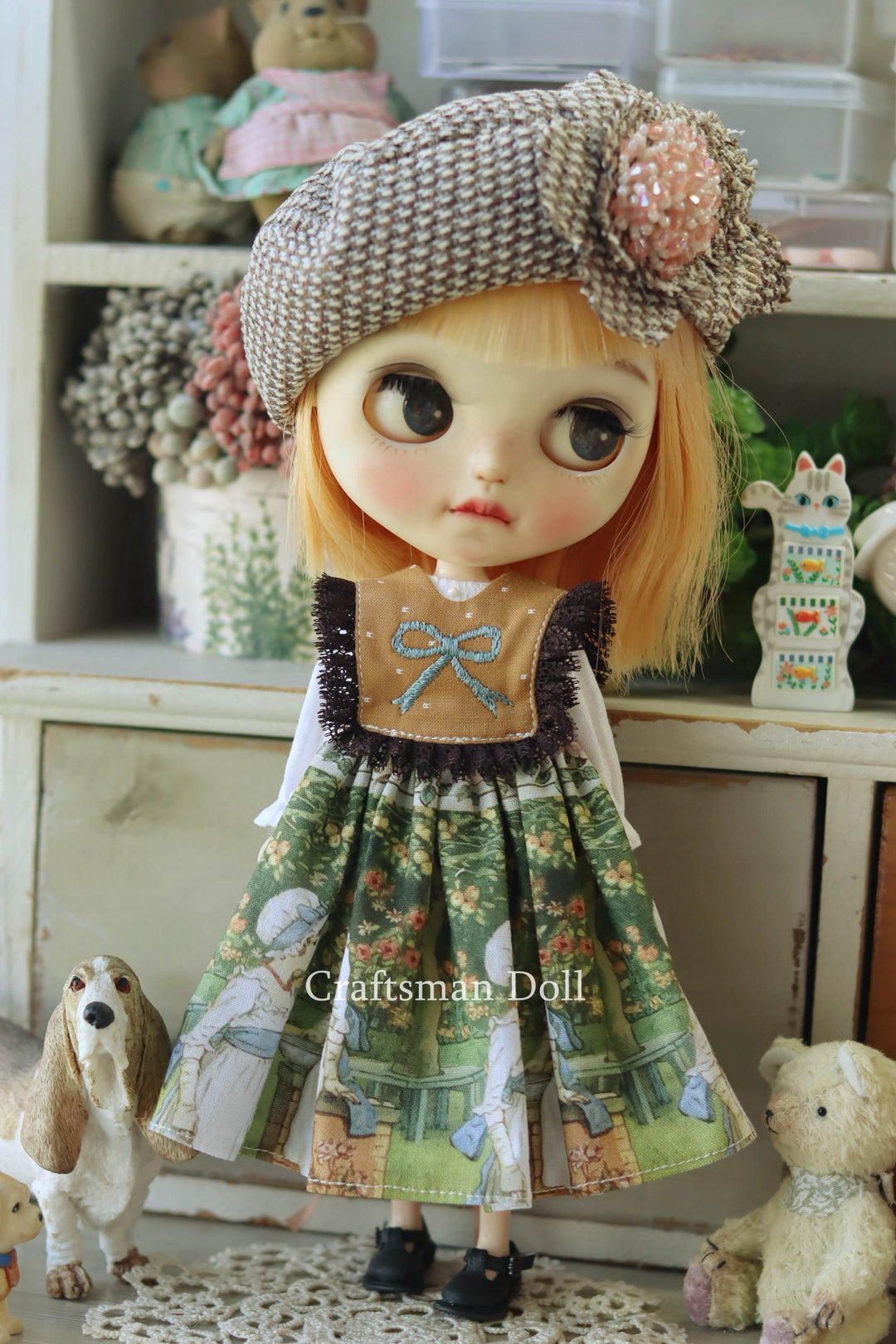 Blythe Hat/beret/B1175/