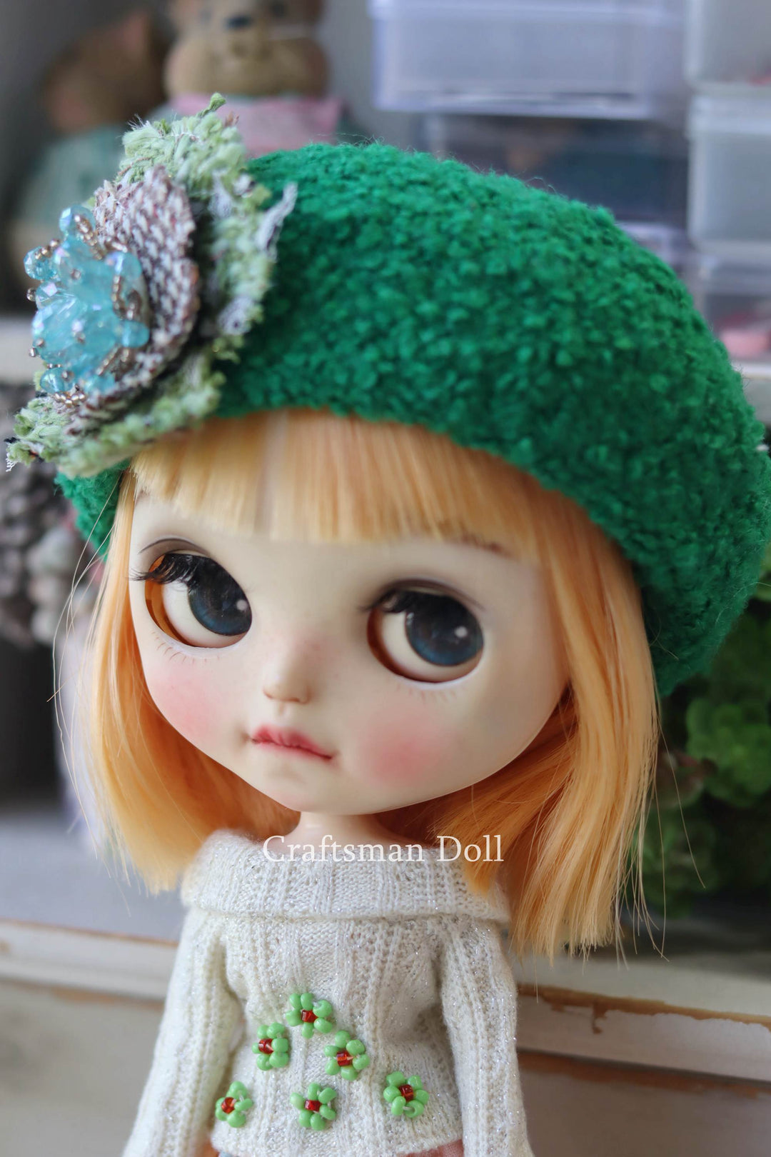 Blythe Hat/beret/B1174/