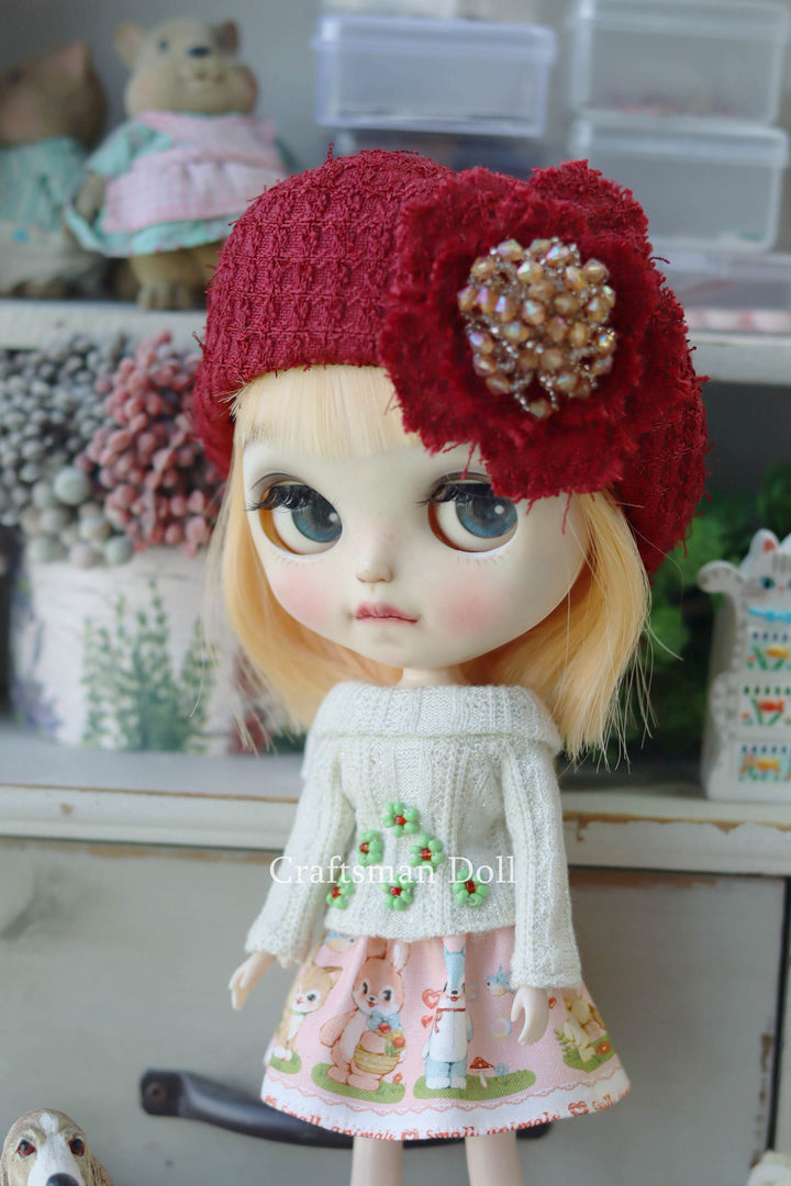 Blythe Hat/beret/B1176/
