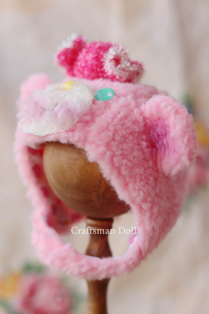 Blythe Hat/bear bonnet/B1208/
