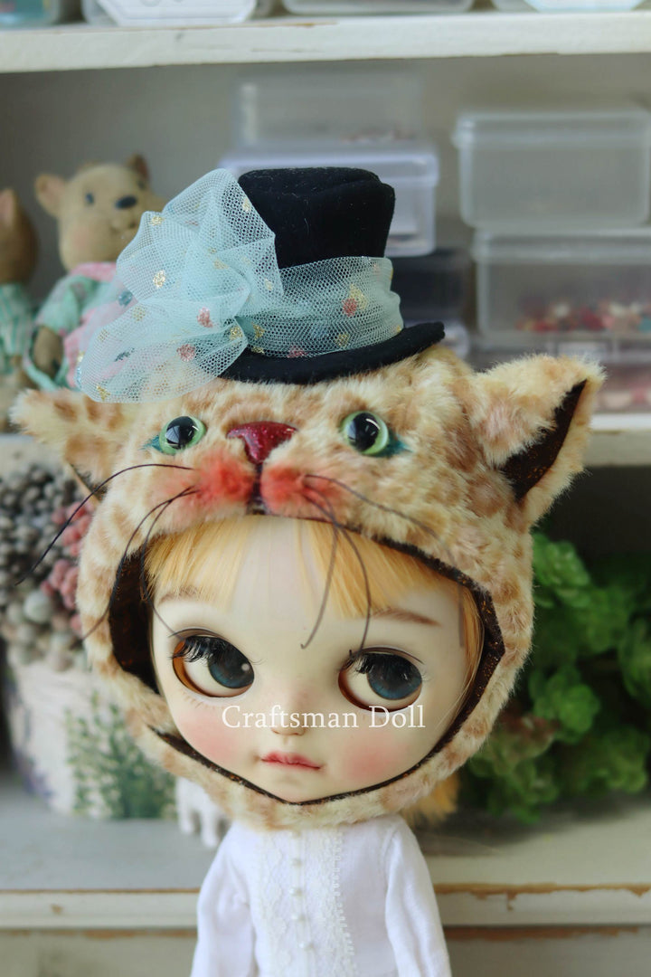 Blythe Hat/cat bonnet/B1209/