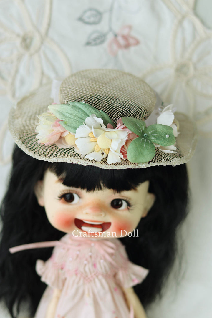Blythe Hat/boater hat/B301/