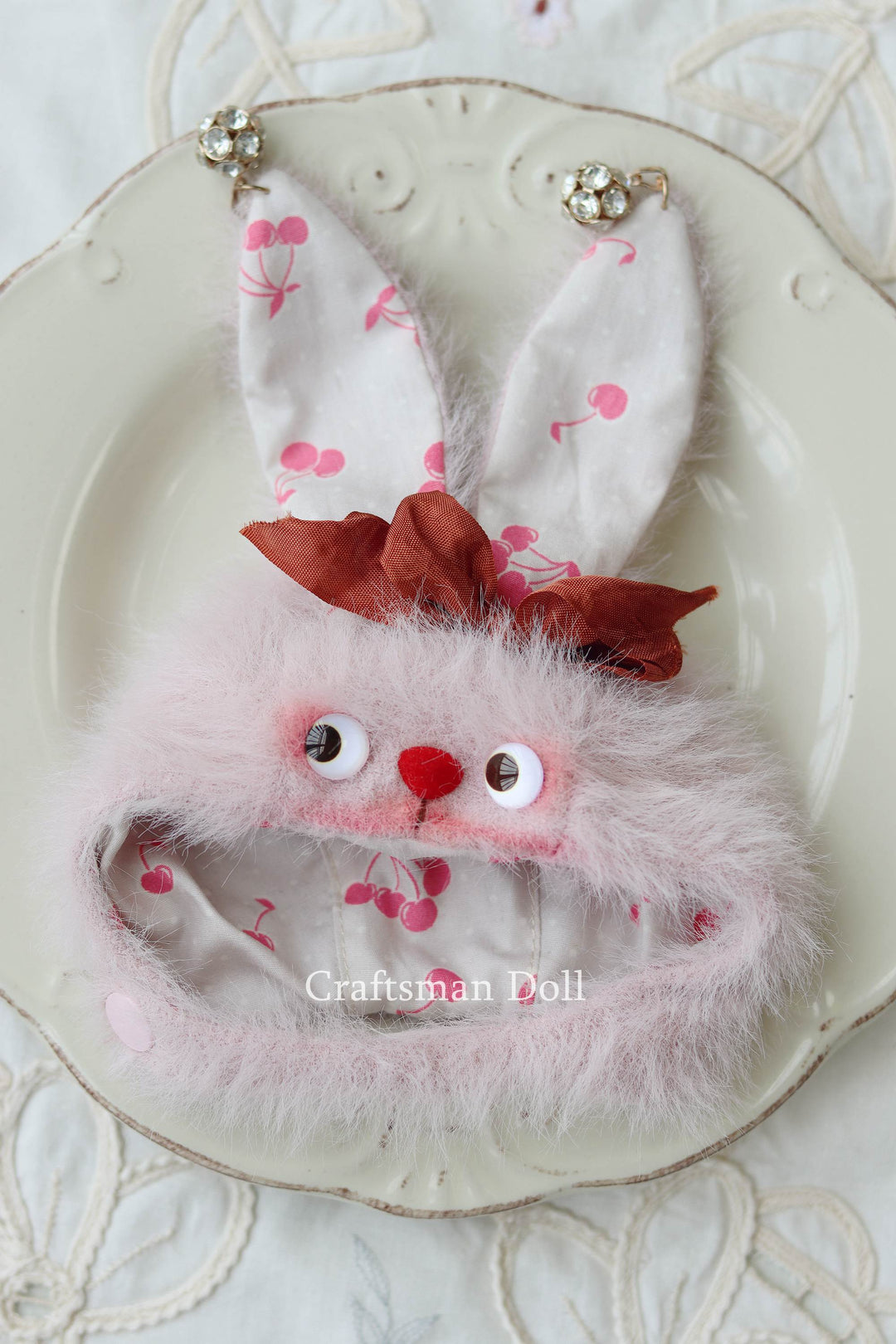 Blythe Hat/rabbit bonnet/B318/