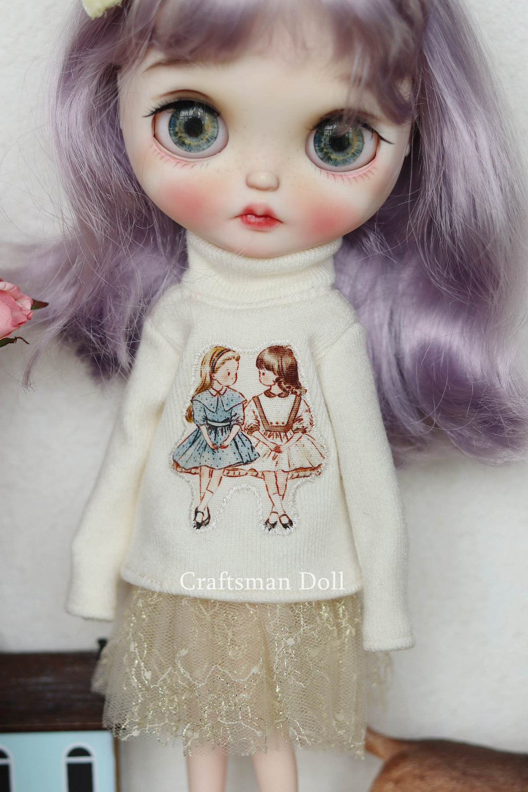 Blythe Clothes/Blythe Dress/Pullip Clothes/Middle Blythe/B375/