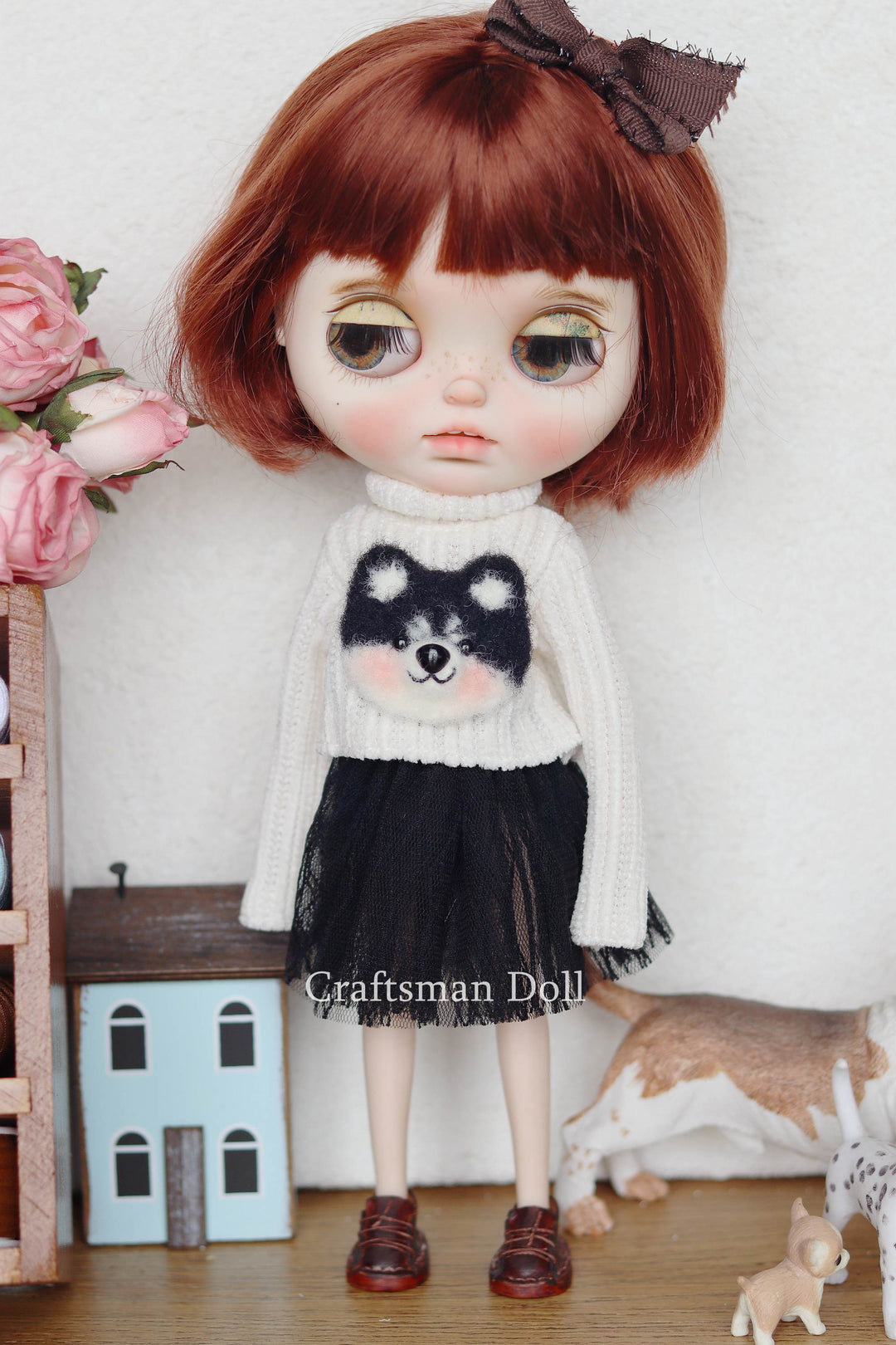 Blythe Clothes/Blythe Dress/Pullip Clothes/Middle Blythe/B371/