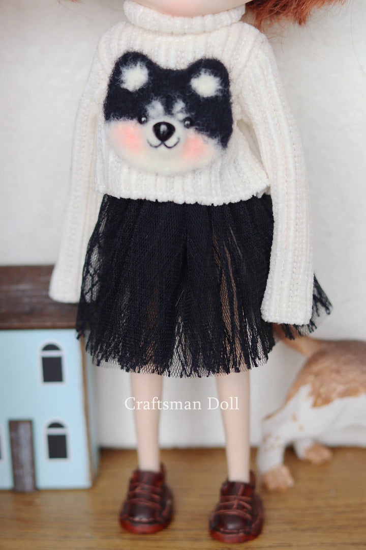 Blythe Clothes/Blythe Dress/Pullip Clothes/Middle Blythe/B371/