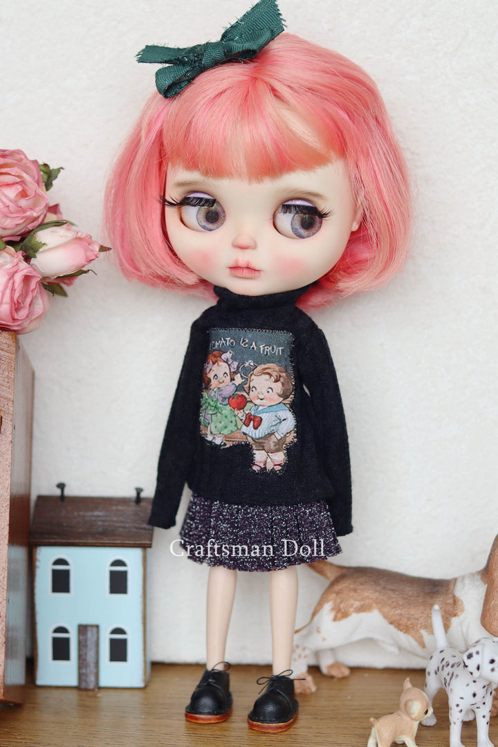 Blythe Clothes/Blythe Dress/Pullip Clothes/Middle Blythe/B371/
