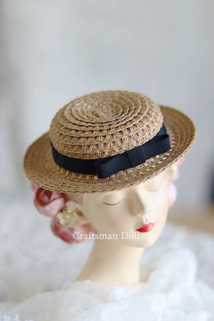 Blythe Hat/Pullip Hat/boater hat/043/