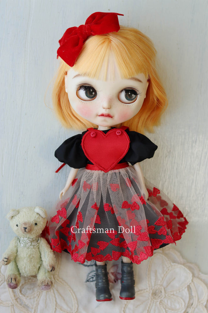 Blythe Apron/Blythe Dress/Pullip Apron/B423/