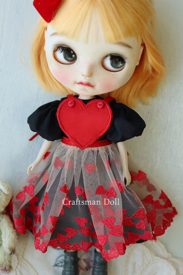 Blythe Apron/Blythe Dress/Pullip Apron/B423/