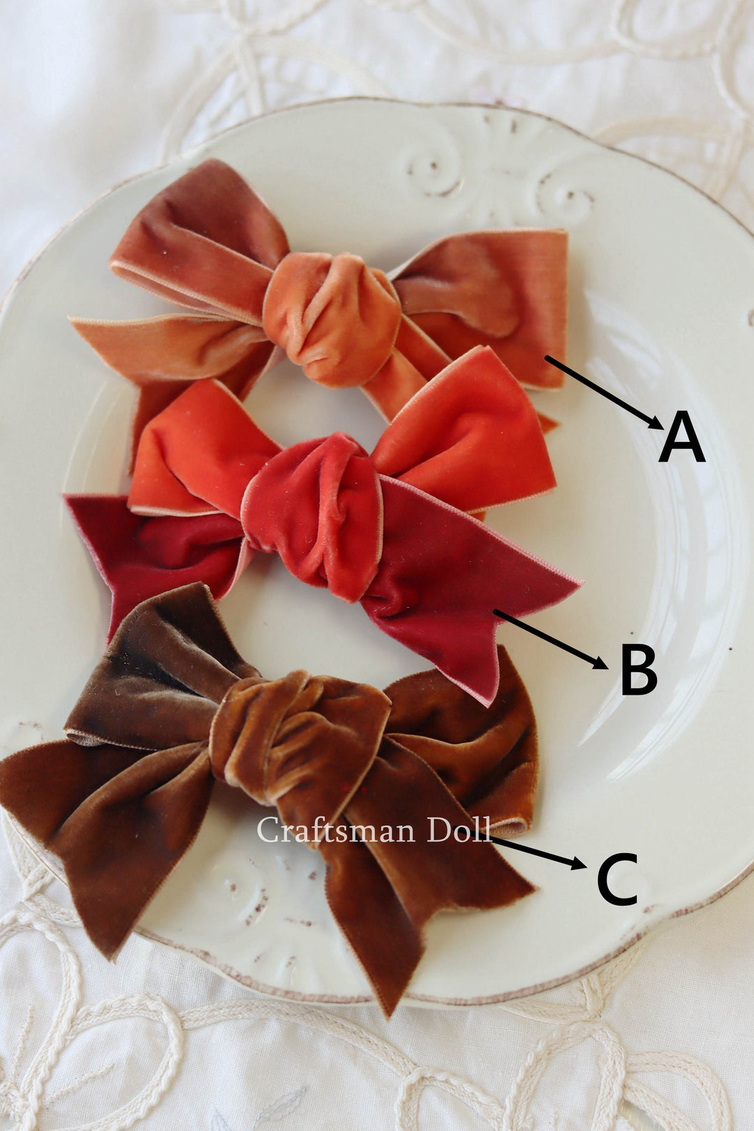 Blythe Big Bow Hairpin/B527/