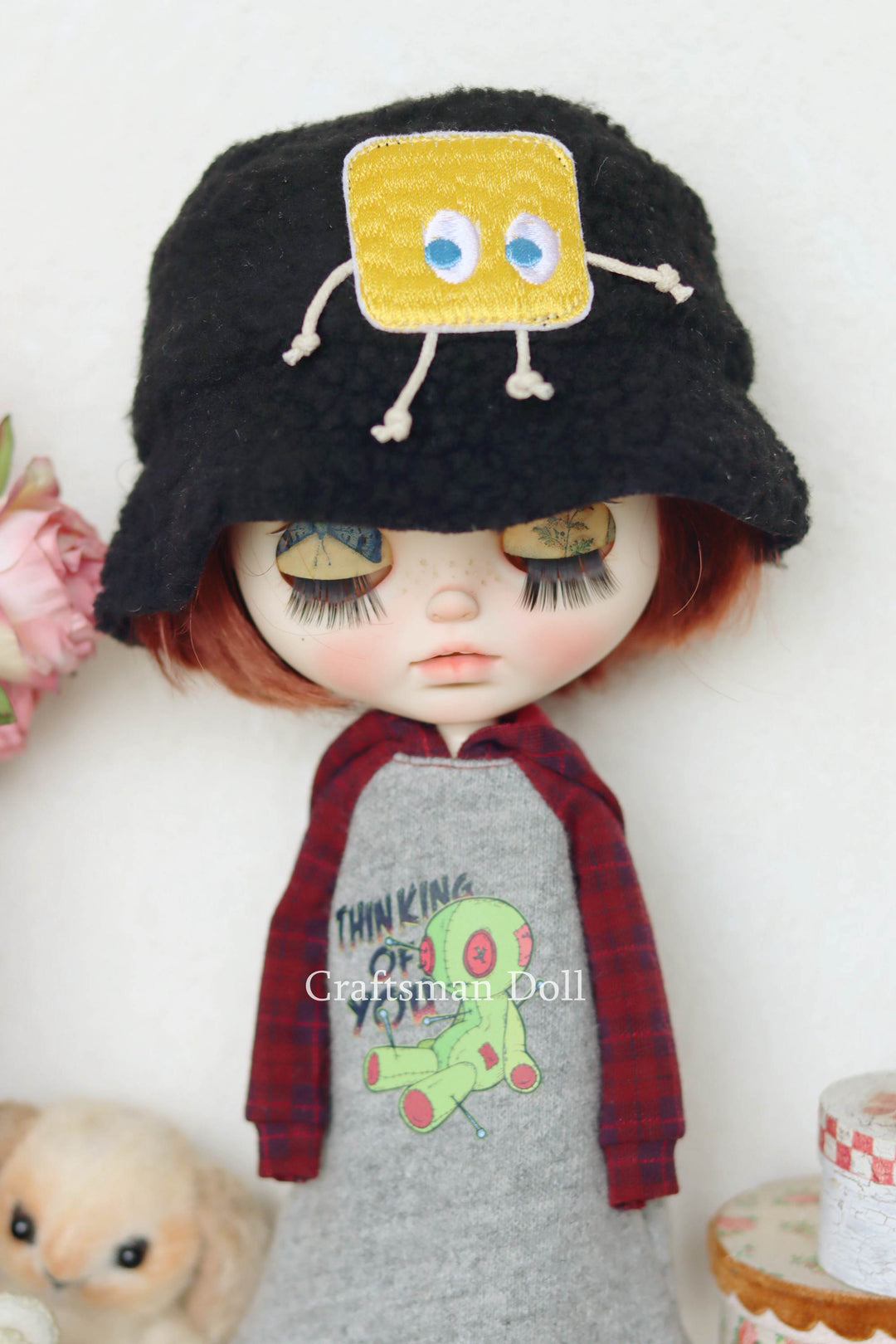 Blythe Hat/Blythe/Pullip Hat/bucket hat/B568/