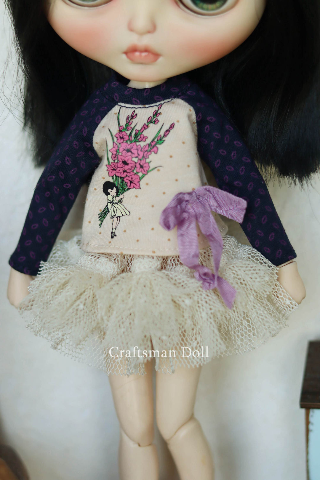 Blythe Clothes/Blythe Dress/Pullip Clothes/Middle Blythe/B598/