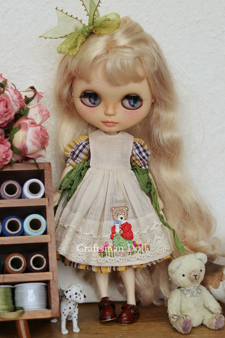 Blythe Apron/Blythe Dress/Pullip Apron/B637/